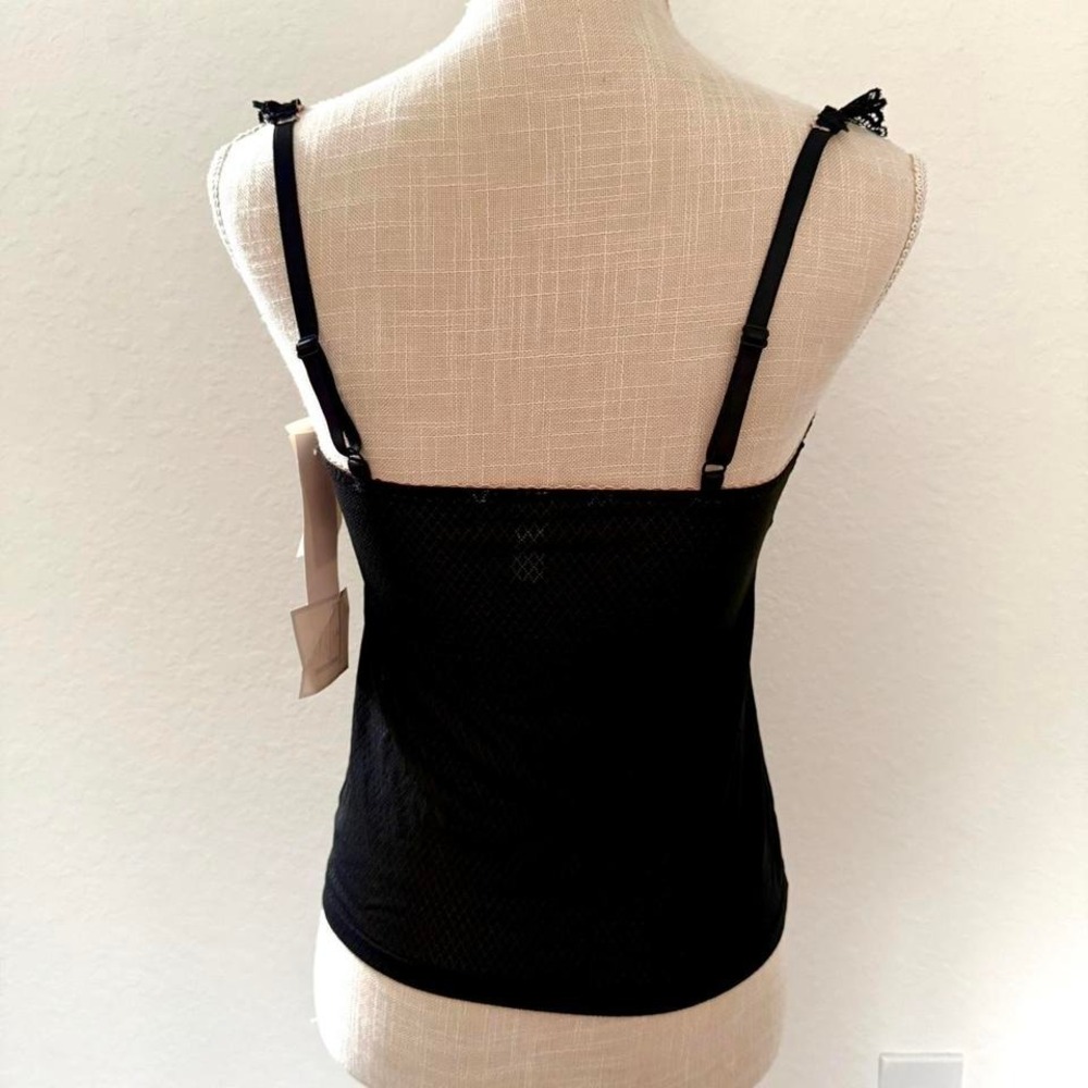 Gorgeous Y2K Felina Lingerie Black Lace Cami Top - Picture 5 of 8